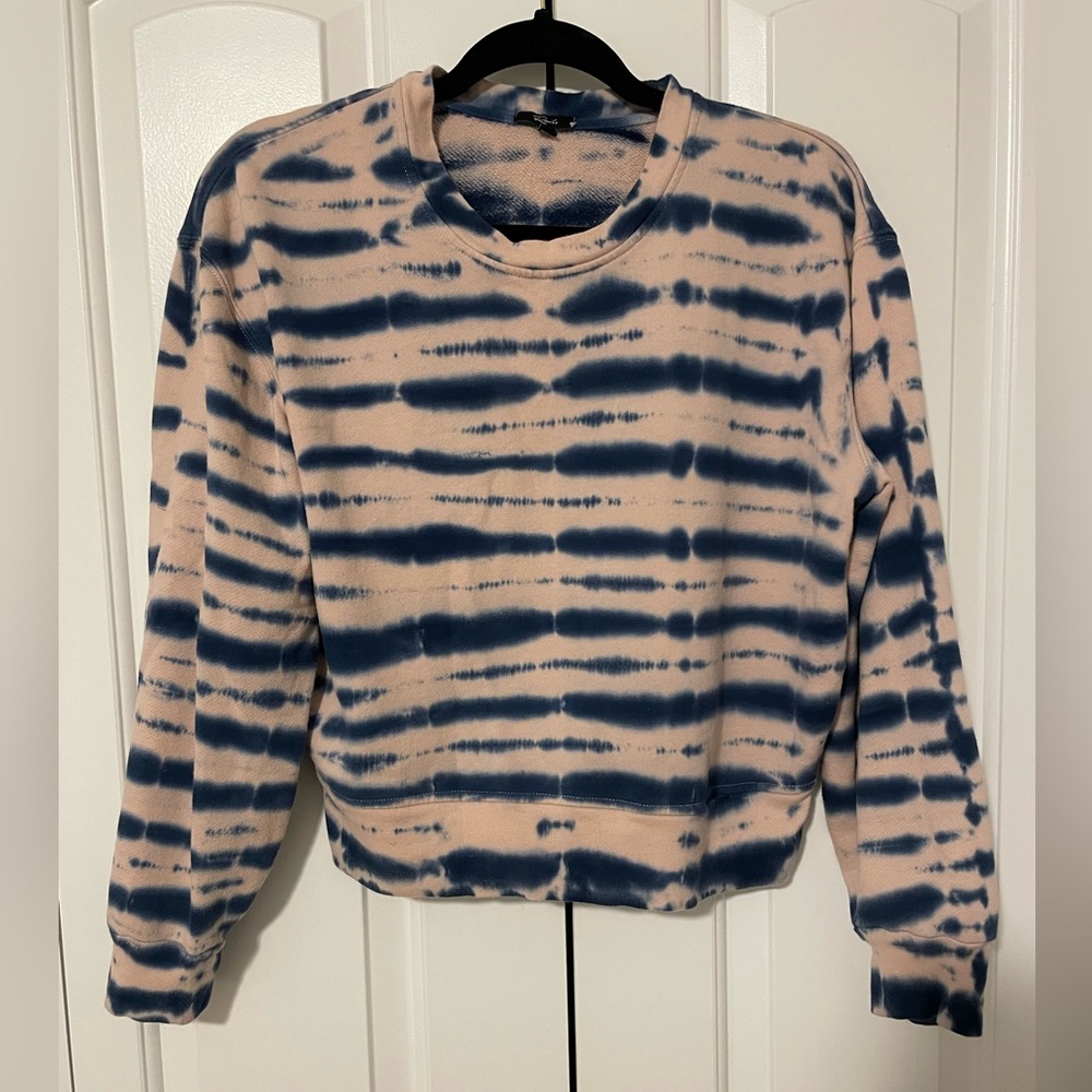 Rails Ramona Striped Indigo
Tie Dye Sweatshirt Size Small Oversized